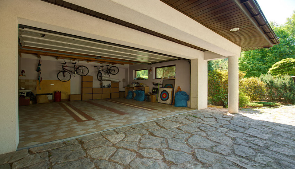Open-garage-door